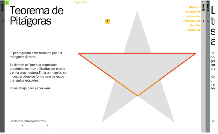 Other properties of triangles: the Golden Triangle