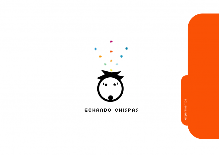 Echando Chispas brand inside document
