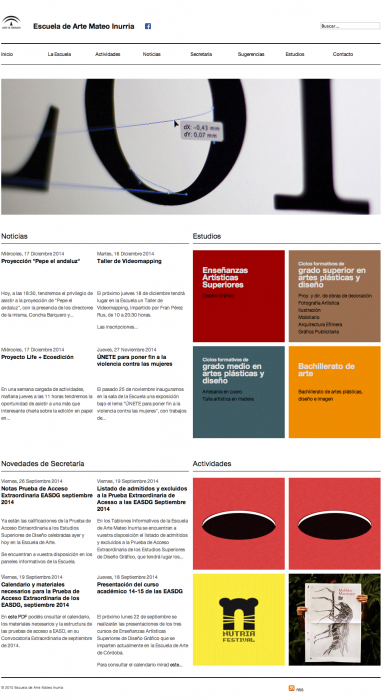 Mateo Inurria School of Art Home Page