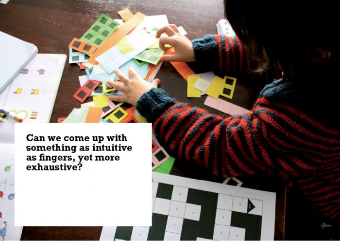 Can we come up with something as intuitive as fingers, yet more exhaustive?