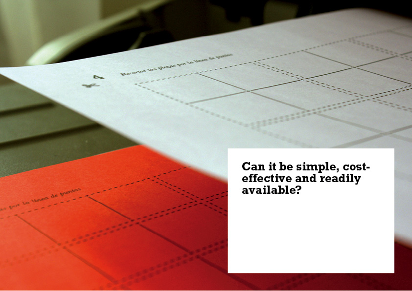 Can it be simple, cost effective and readily available?