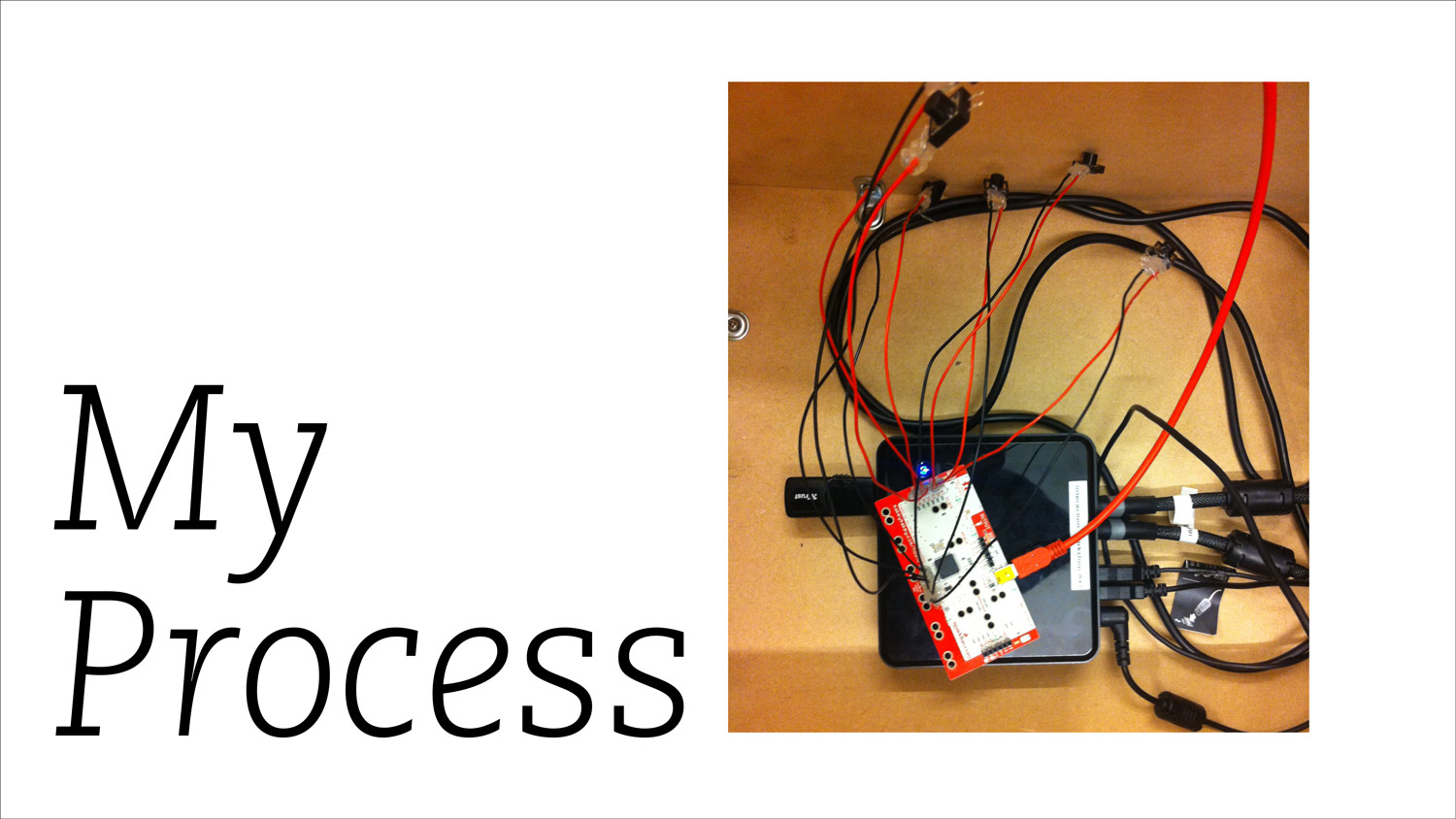 The Rock'n Ball. Presentation of the prototyping process