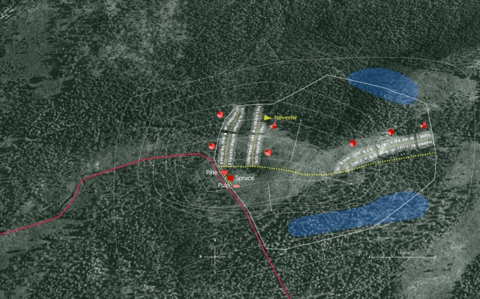 Area overview map