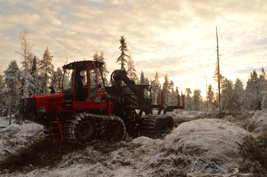 Drivers enjoy working in nature