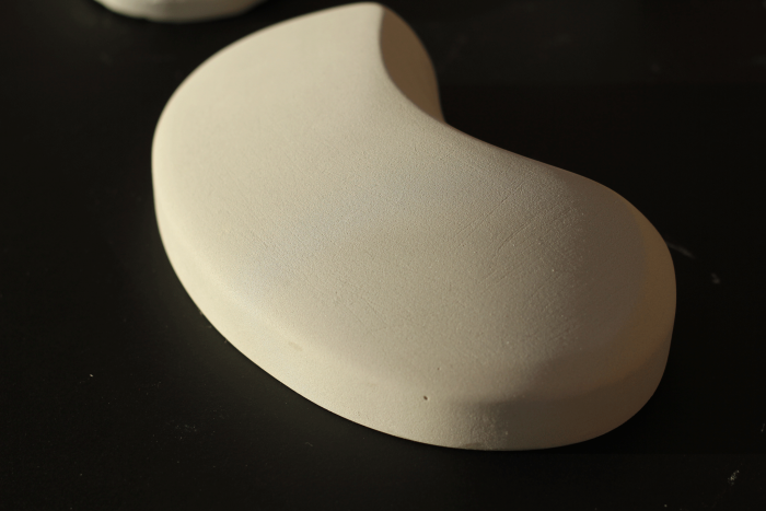 Shape mold for handing part of ilvy