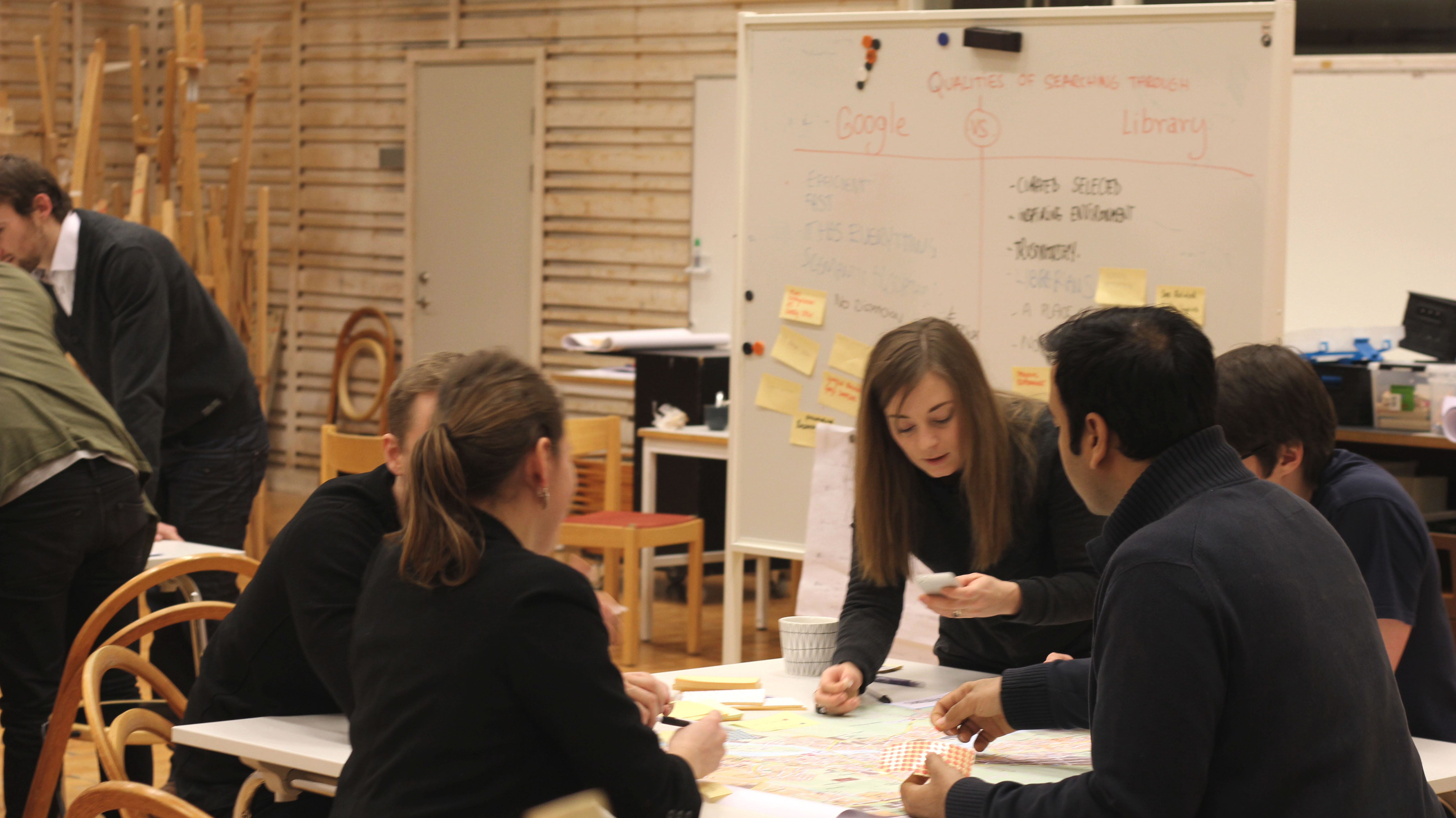 The future of the Library cocreation workshop