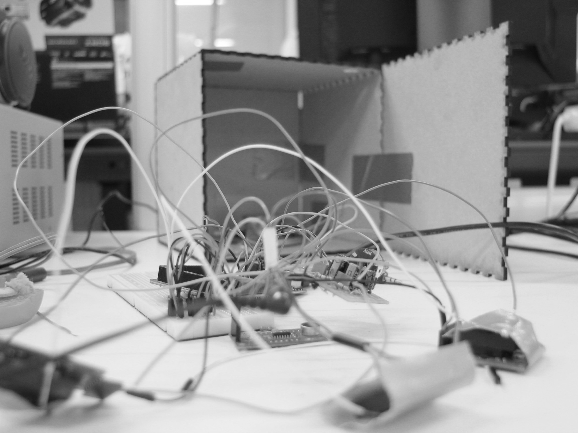 First version of the electronics