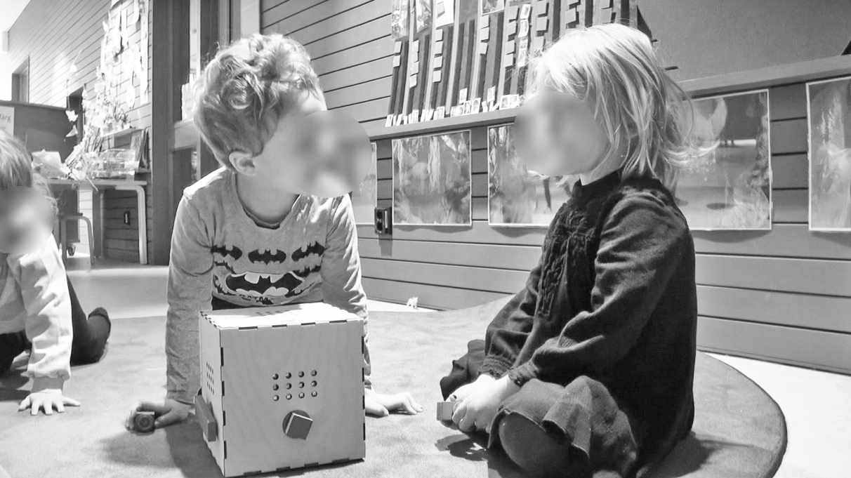 Testing if the relationship between the blocks and the sound was understood