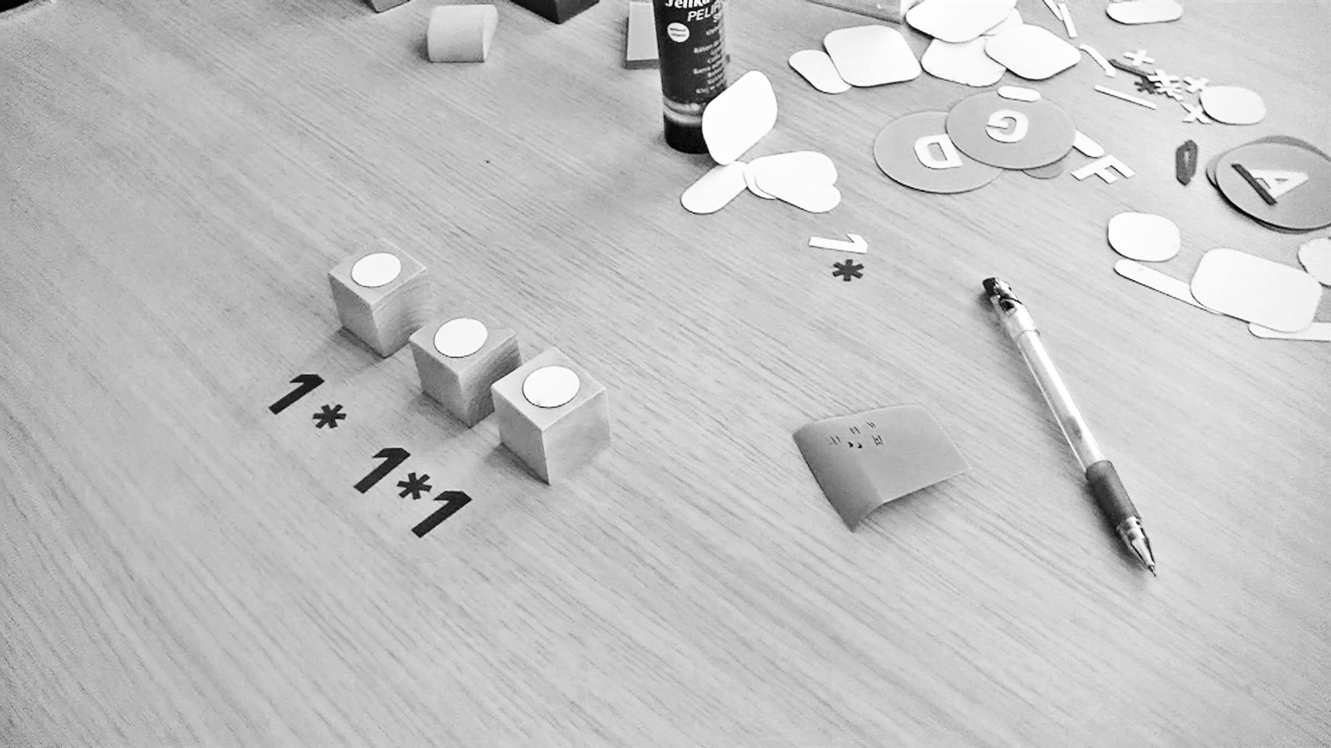 Representing sound with blocks, numbers and operations