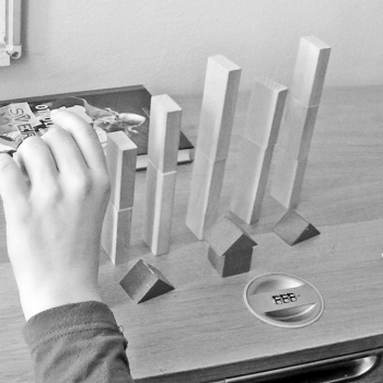 Representing sound with blocks, numbers and operations