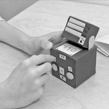 Create a toy that plays math operations and outputs sound
