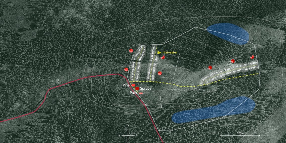 Area overview map