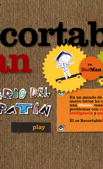 RecortableMan II splash screen