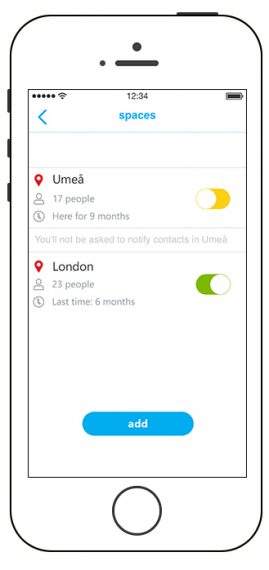 +spaces settings